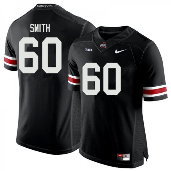 Ohio State Buckeyes #60 Ryan Smith Men NCAA Jersey Black OSU39812